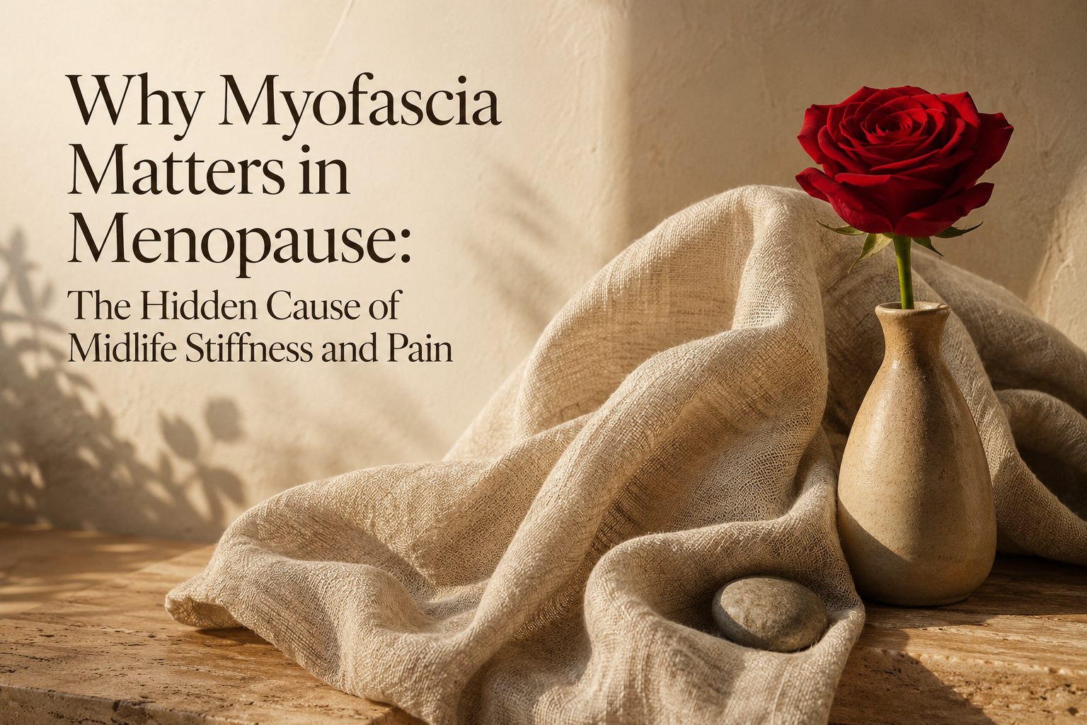 Why Myofascia Matters in Menopause: The Hidden Cause of Midlife Stiffness and Pain
